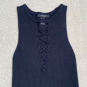 Knit tank top
